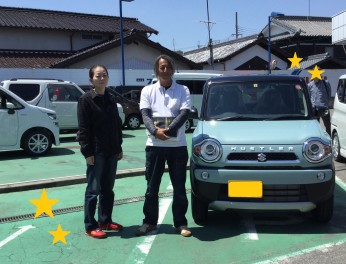 痺れるデザイン、もっとタフに。　ハスラータフワイルド　ご納車です！！